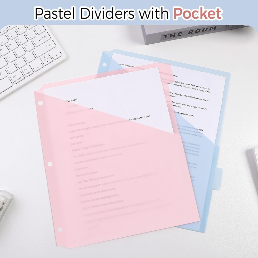 8 divisori per raccoglitori A4 - Tab Divider A4 recensione e prezzo