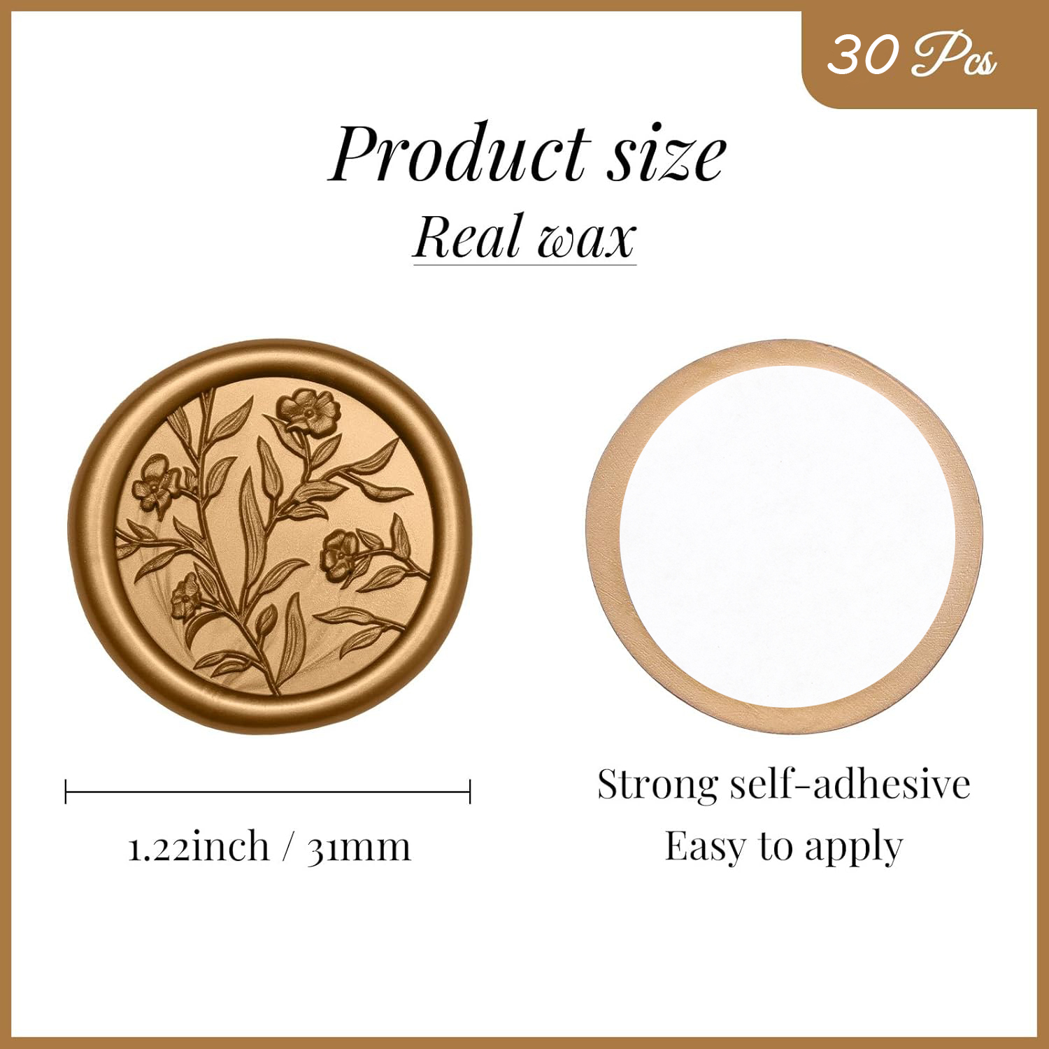 Adesivi con sigillo di cera -  - Wax Seal Stamp Set recensione e prezzo