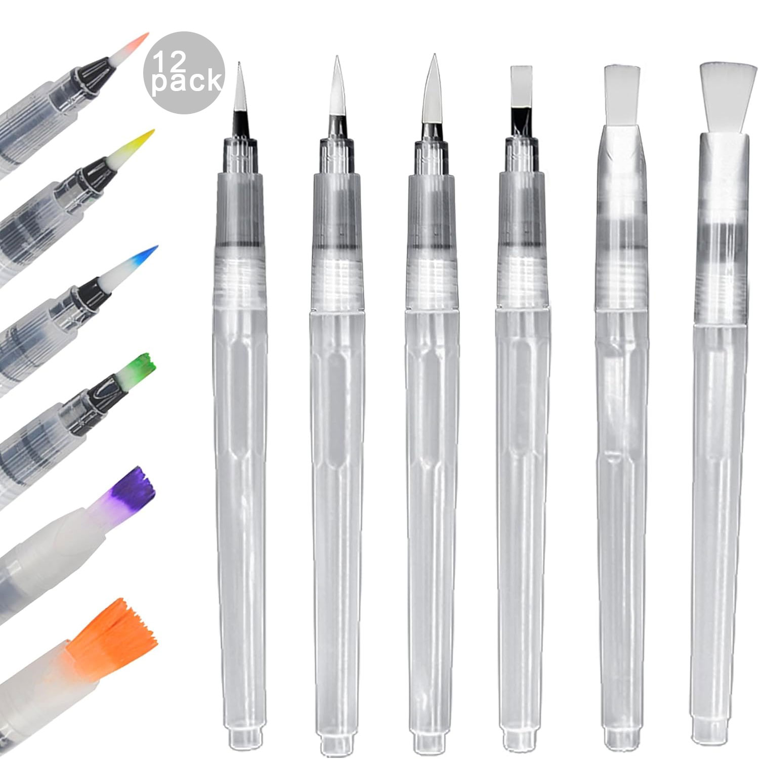 6/12/18pcs Pennello per acquer - Correction Pen Fine recensione e prezzo