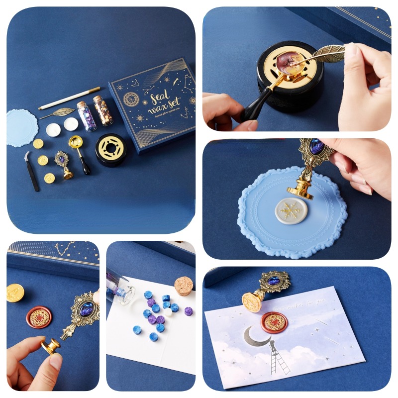 Starry Fire lacca timbro Set b - Wax Seal Stamp Set recensione e prezzo